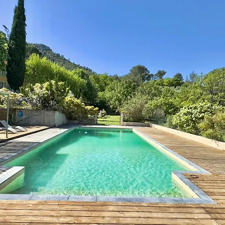 Gite Classe 3* Dans Magnifique Bastide Provencale Auriol Buitenkant foto